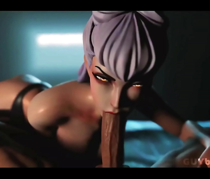 Experience the Alluring 3D Hentai Beauty Evelynn in All Her Erotic Glory!