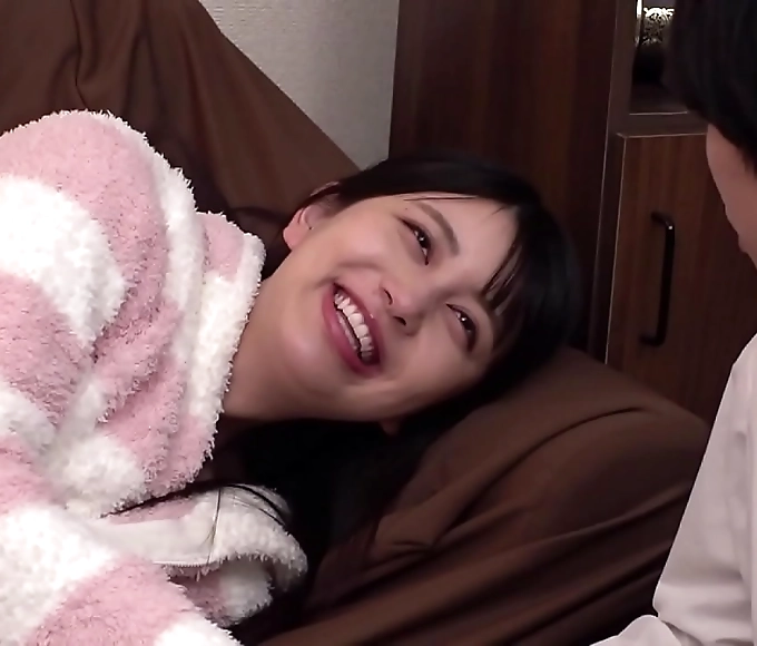 JAV Slut in Lace Loungewear Seduces You with Her Alluring Body: Spend the Night with Her Now!