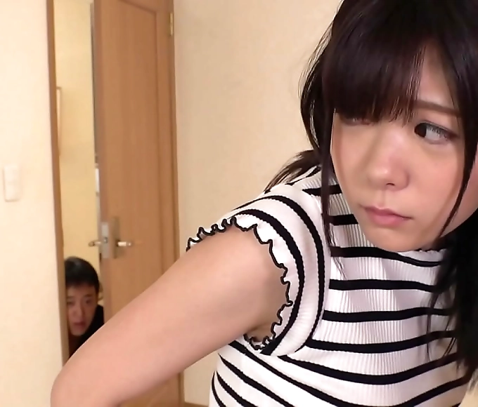 JAV Enchantress with a Seductive Ass in Hip-Enhancing Correctional Underwear Sparks Desire