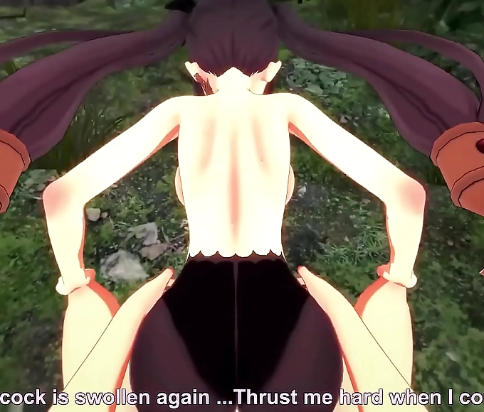 Experience the Alluring MILF Mona as She Gets Fucked in the Forest by Genshin s Impactful Performance