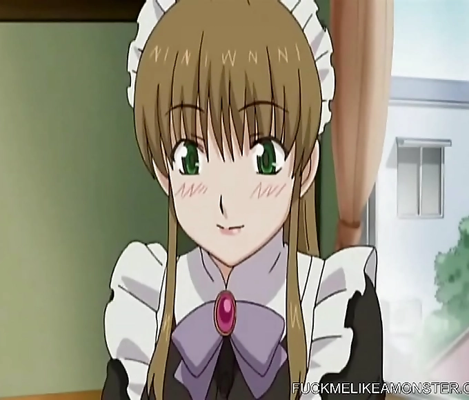 Get Wet with this Luscious Anime Maid's Pussy Fantasy!