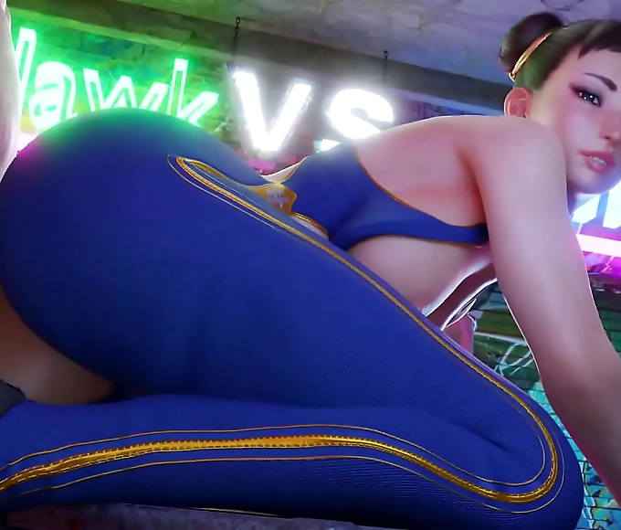 JAV Enchantress Chun-li Unleashes the Infamous Hadouken! Must-See Scene!