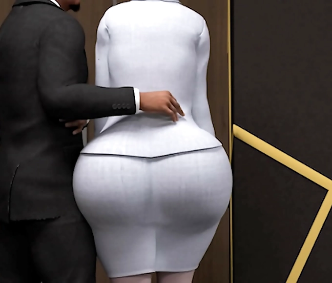 Japanese CEO Uses His Thick Meat Stick to Bend His Curvy Jewish Secretarys Will