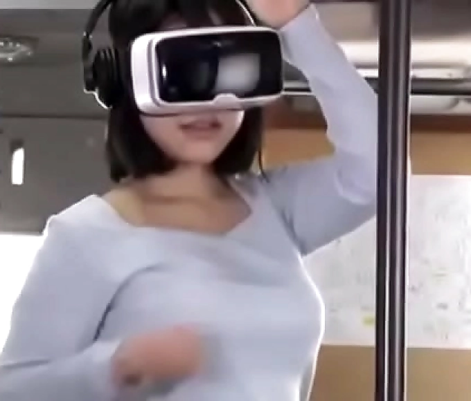Sizzling-hot Japanese babe with JAV gets deep-dicked on the bus with VR