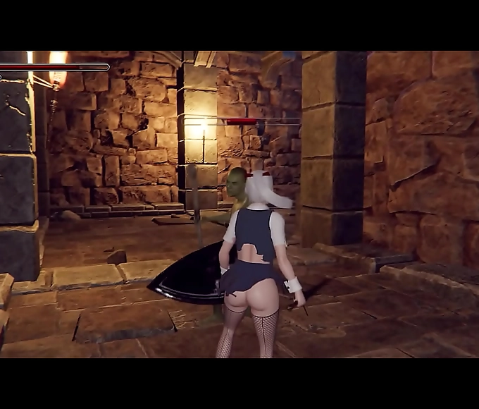 Dive into the Seductive World of JAV where the Luscious Knight Girl Awaits you in Part 2 of Dungeons