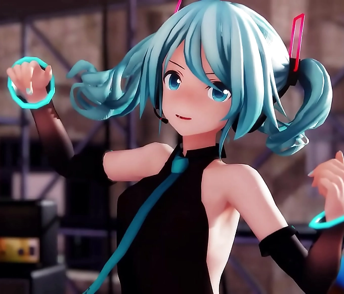 Welcome to the Luscious Hatsune Miku Strip Show!