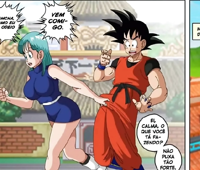 Sexy JAV Goku and Bulma s Steamy Debut: Bulma s Taking Goku s Virginity!