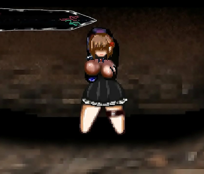 Witness the Alluring Blonde Enchantress in a Dizzying Hentai Game Video