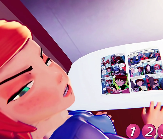 Experience the Anime Hentai Dreams of Ben and Gwen: Sleepless Night 3D 4K 60FPS and Uncensored