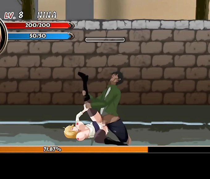 Japanese Hentai Gameplay - Woman with Perfect Body Enjoys Fucking Zombies with Hard Penises