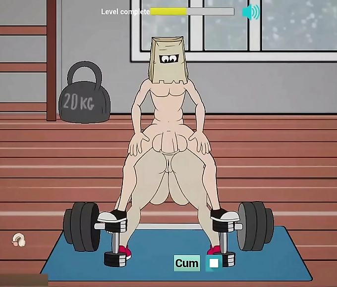 Blissful Butt-Banging at the Gym: Public Anal Fuck with Luscious Stranger