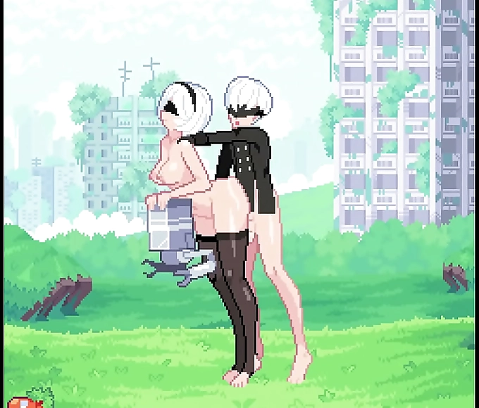 JAV Hotness: Nier Automata - Alluring 2B Bitches with 9S for Ultimate Sexual Pleasure