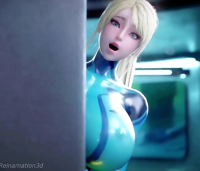 Devour the Luscious curves of Samuss Body as you engage in BDSM Play