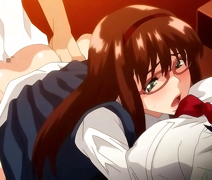 Revel in the Luscious Glasses Tease in Hentai Megane no megami Ep 2