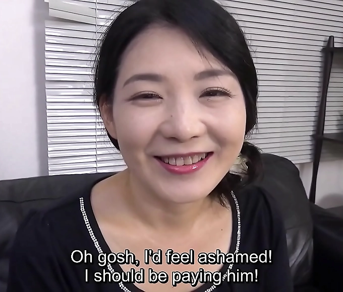 Japanese MILF's Most Joyful Day Ever Captured on JAV Debut Video